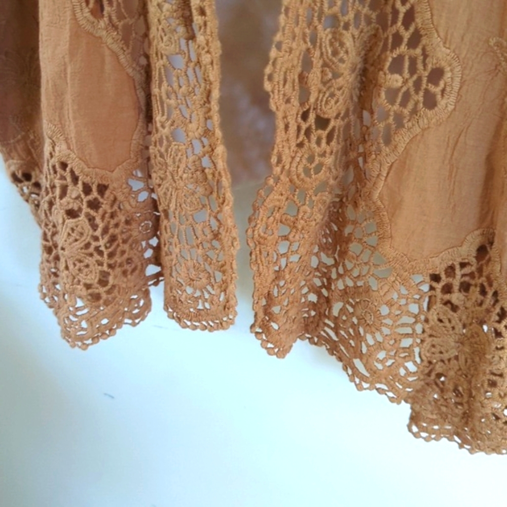 Torrid Embroidered Ruana With Sleeves - Picture 12 of 16